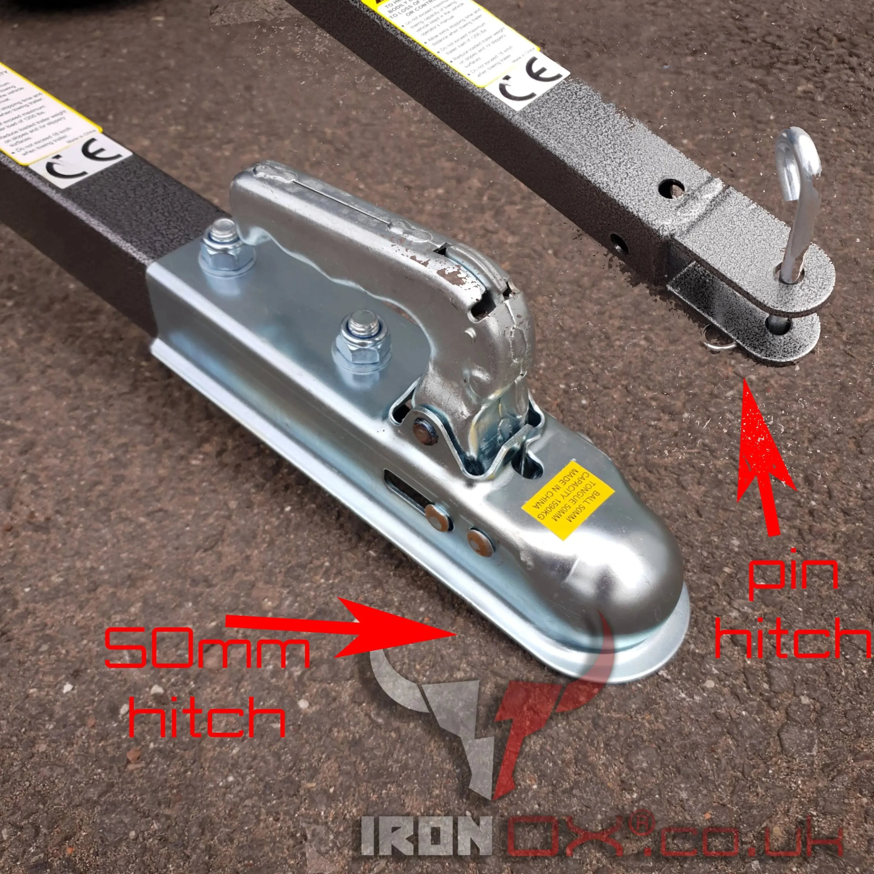 ATV Tipping Trailer - Iron Ox Haul 15 - 4 Wheel Trailer - Image 3